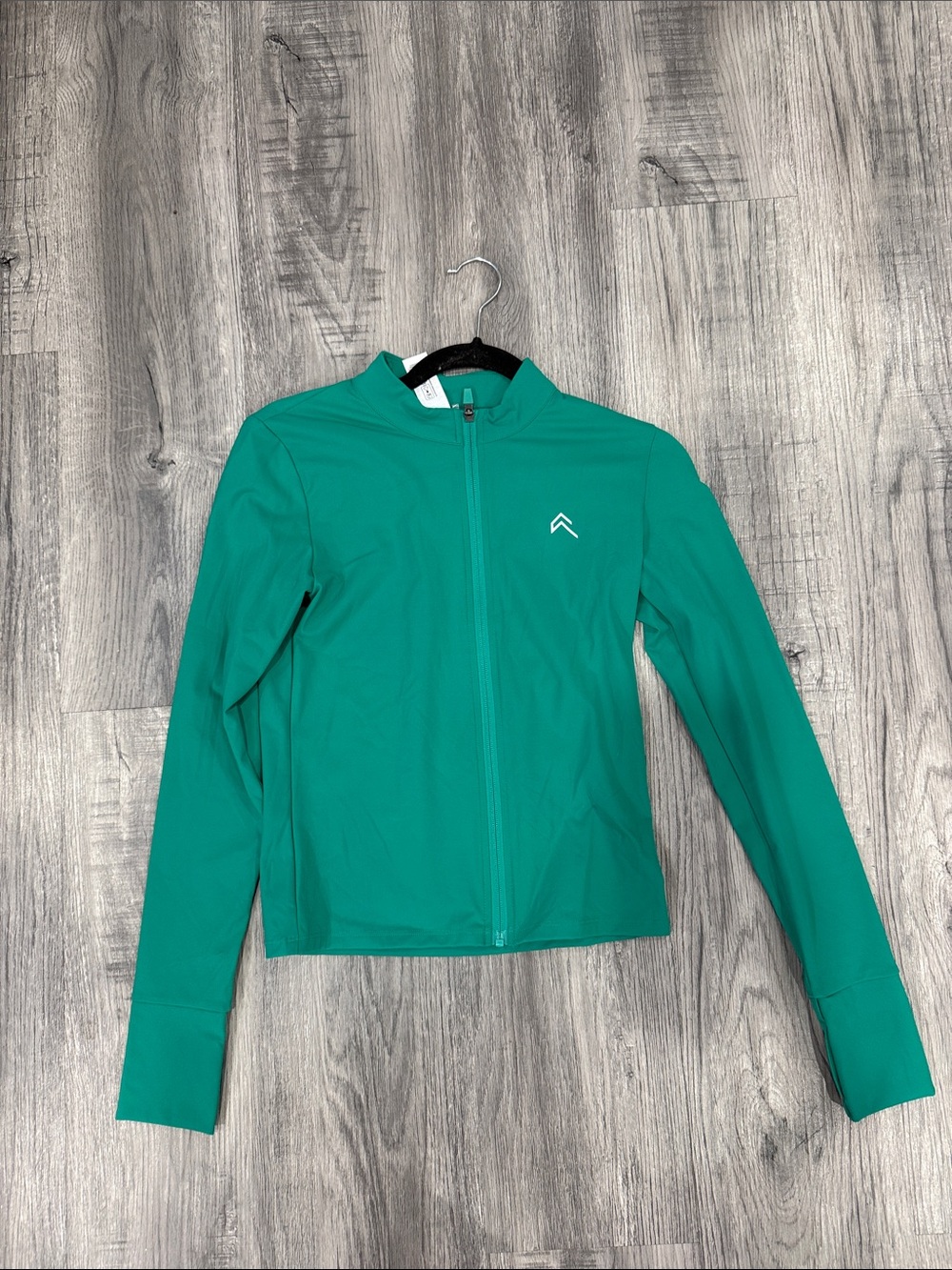Oner Active Teal Full-Zip Performance Jacket